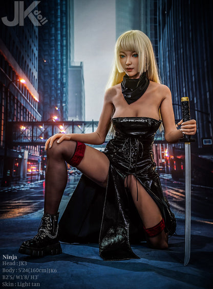 160cm/5ft2 D-Cup TPE Sex Doll—Ninja(JK DOLL)/2 weeks